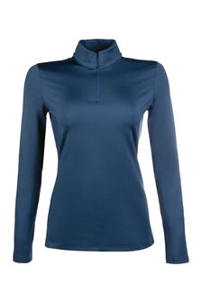 HKM trainingsshirt Basic donkerblauw