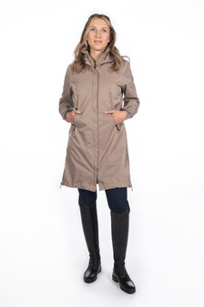 HKM waterdichte parka Alpine taupe