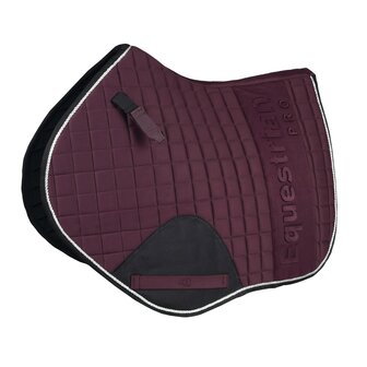 Horka Equestrian Pro Embossed zadeldek CC wine