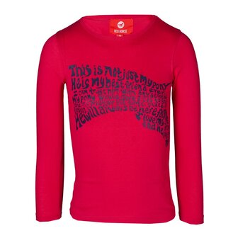 Red Horse longsleeve t-shirt Winner lipstick