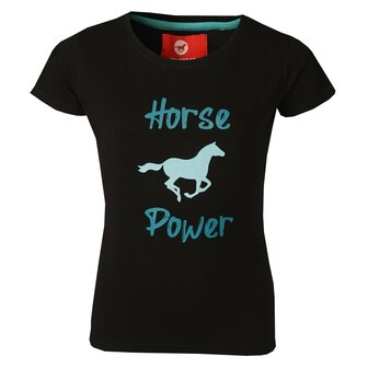 Red Horse t-shirt Toppie zwart