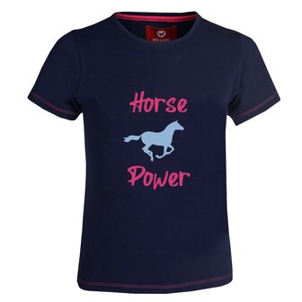 Red Horse t-shirt Toppie blauw