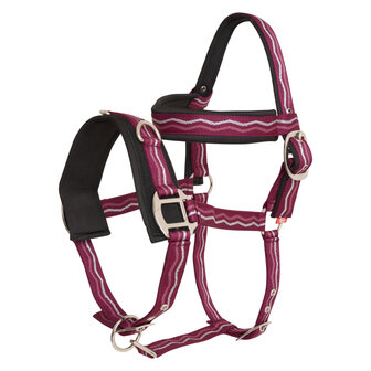 Imperial Riding kaptoom roze/bordeaux/zilver