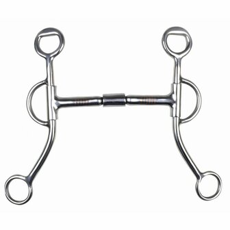 HKM snaffle shank 10mm