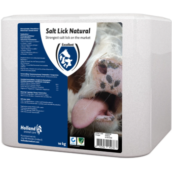 Excellent zout liksteen 10kg voor alle dieren