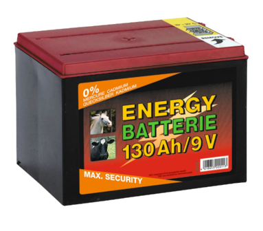 Batterij EG super 9V / 55Ah (H11,5 x L16,5 x B11,2 cm) 130 Ah