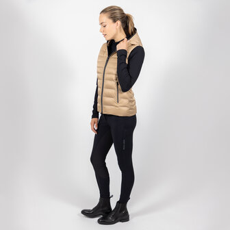 Euro-Star waterdichte bodywarmer Gabriela sepia