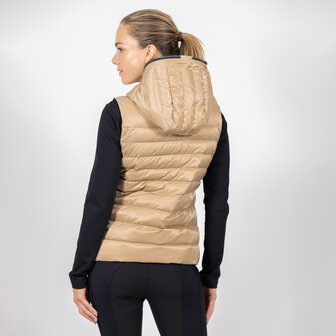 Euro-Star waterdichte bodywarmer Gabriela sepia