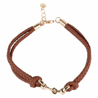 HV Polo armband Jula, set van 3 st cognac