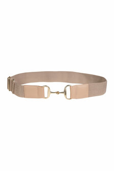 HKM riem -Hunter Elastic- natuur