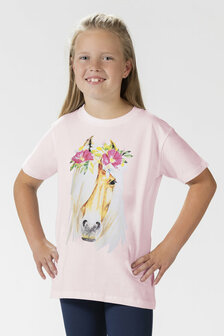 HKM t-shirt -Flower Horse-