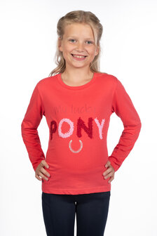 HKM t-shirt met lange mouwen -Aymee- roze