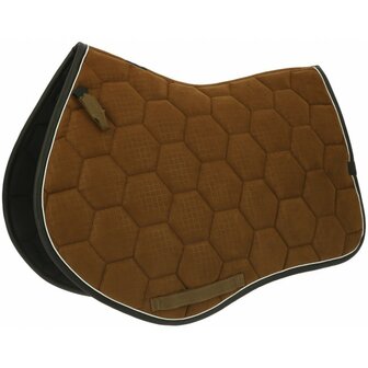 EquiTheme zadelpad Quadri camel