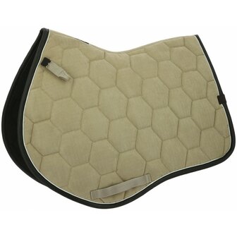 EquiTheme zadelpad Quadri beige