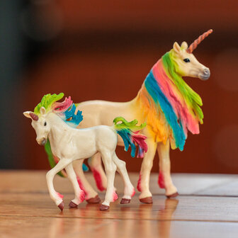 Imperial Riding speelgoed unicorn set Magic regenboog