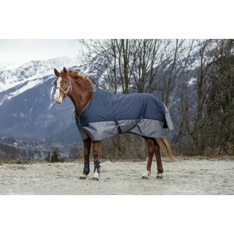 EquiTheme &quot;Tyrex&quot; 600D outdoordeken met fleece voering