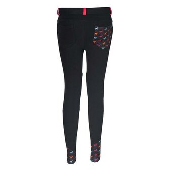 Red Horse rijbroek Tiki slim fit zwart