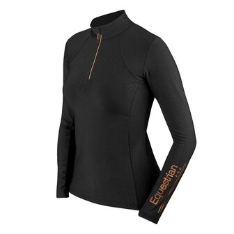 Horka trainingsshirt Luxury EP zwart/ros&eacute;