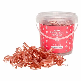 Imperial Riding elastiekjes Profi-Box 150gr ros&eacute;