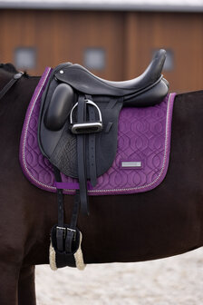 Imperial Riding zadeldek Sky black berry