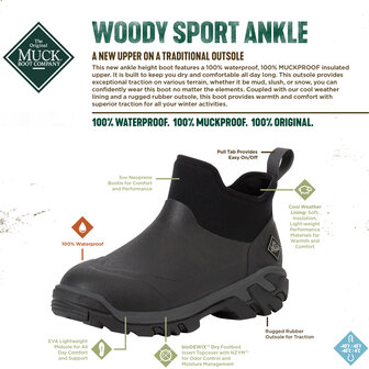 Muck Boot schoenen Woody Sport Ankle