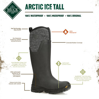 Muck Boot laarzen Arctic ICE Tall