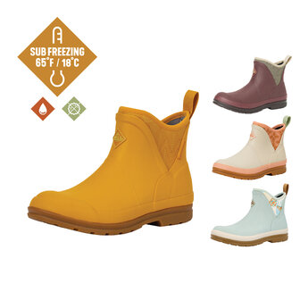 Muck Boot schoenen Originals Ankle geel