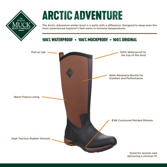 Muck Boot laarzen Arctic Adventure Solid