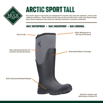 Muck Boot laarzen Arctic Sport II Tall bruin