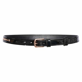 Imperial Riding riem Olania Sparkle zwart/ros&eacute;