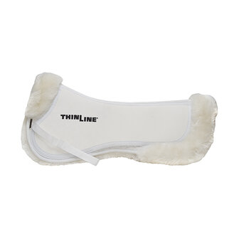 ThinLine sheepskin Comfort halfpad luxe schapenvacht wit