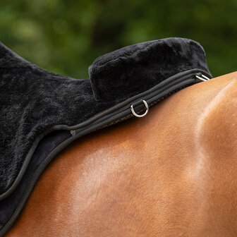 QHP bareback pad super soft zwart