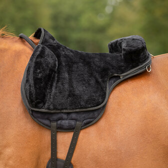 QHP bareback pad super soft zwart