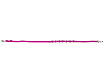 QHP nylon bijzetteugels Color fuchsia