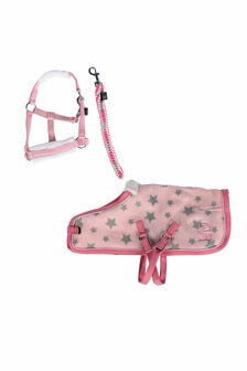 HKM cuddle pony startersset roze