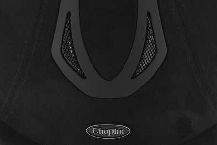 Choplin cap Aero Velvet mat zwart