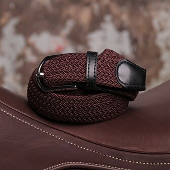 Harry&#039;s Horse elastische riem bordeaux