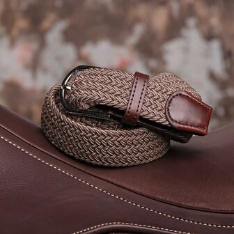 Harry&#039;s Horse elastische riem taupe