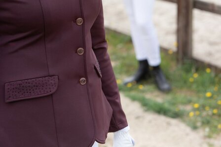 Harry&#039;s Horse wedstrijdjas Crystal bordeaux