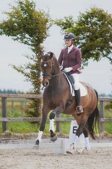 Harry&#039;s Horse wedstrijdjas Crystal bordeaux