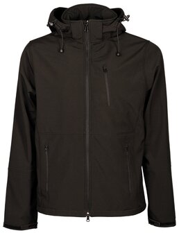 Harry&#039;s Horse heren softshell jas Chicago zwart