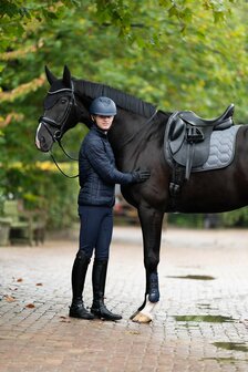 Harry&#039;s Horse heren rijbroek Liciano Full Grip navy