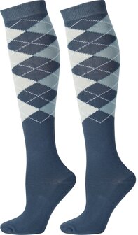 Harry&#039;s Horse sokken Argyle blauw