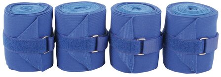 Harry&#039;s Horse elastische fleece bandages blauw