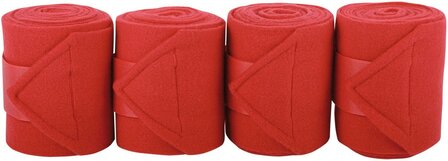 Harry&#039;s Horse fleece bandages rood