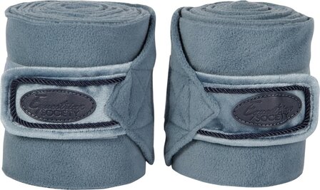 Harry&#039;s Horse fleece bandages Velvet grijs