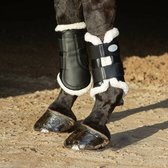 Harry&#039;s Horse beenbeschermers Flextrainer zwart