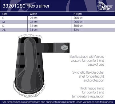 Harry&#039;s Horse beenbeschermers Flextrainer wit