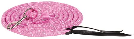 Harry&#039;s Horse leadrope met musketon 4 meter roze