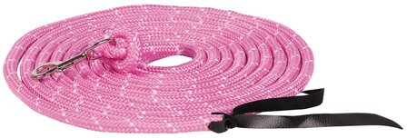 Harry&#039;s Horse leadrope met musketon 6,8 meter roze